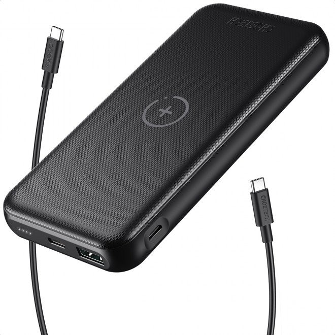 Choetech 18W 10000mAh Wireless Fast Charger Power Bank