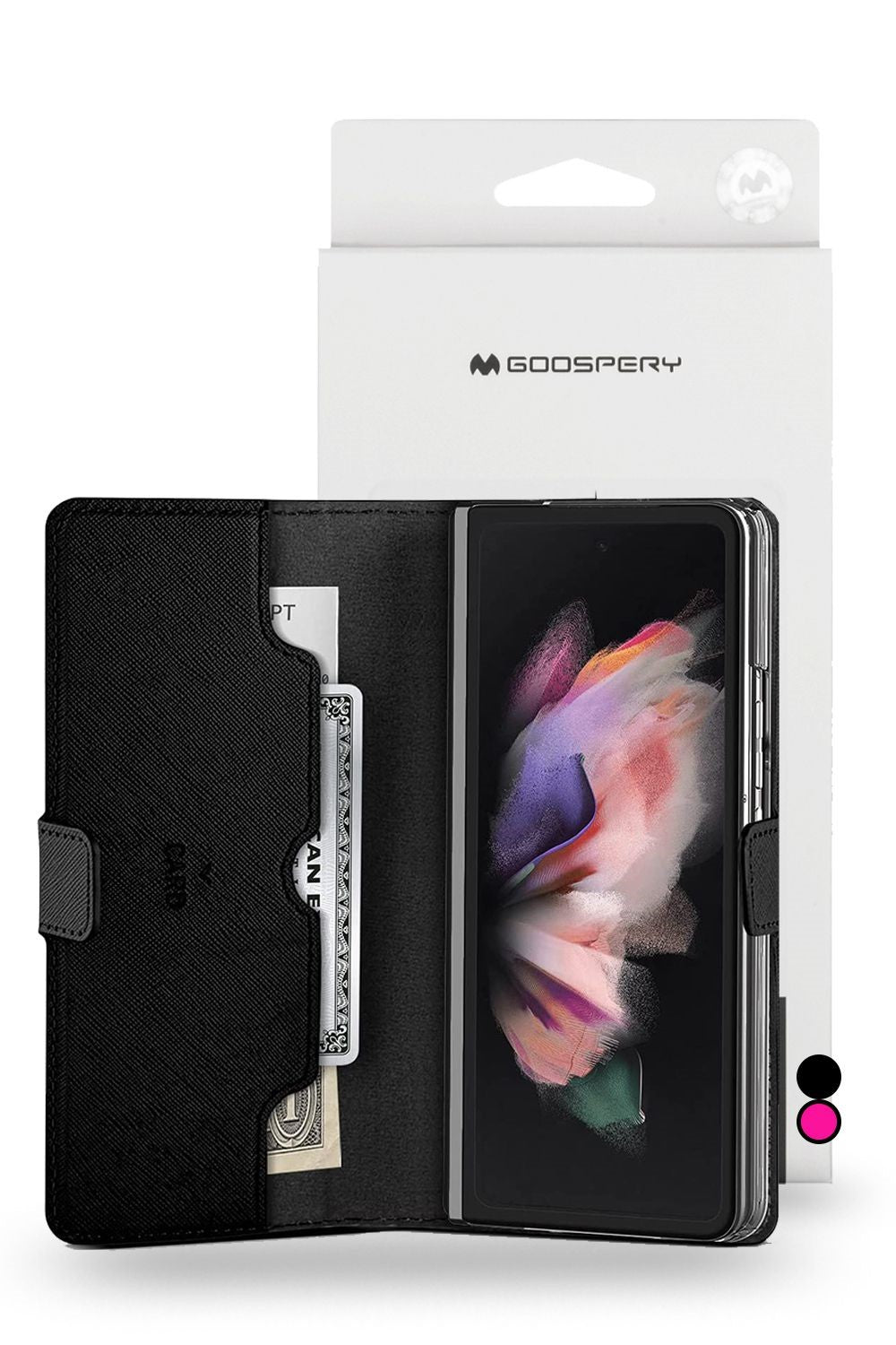 Goospery Mercury Samsung Galaxy Fold 5 Premium Diary Wallet Flip Case