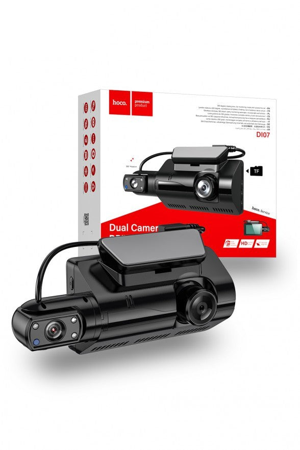 Hoco Car Camera Driving Recorder Dashcam HD Night Vision DI07