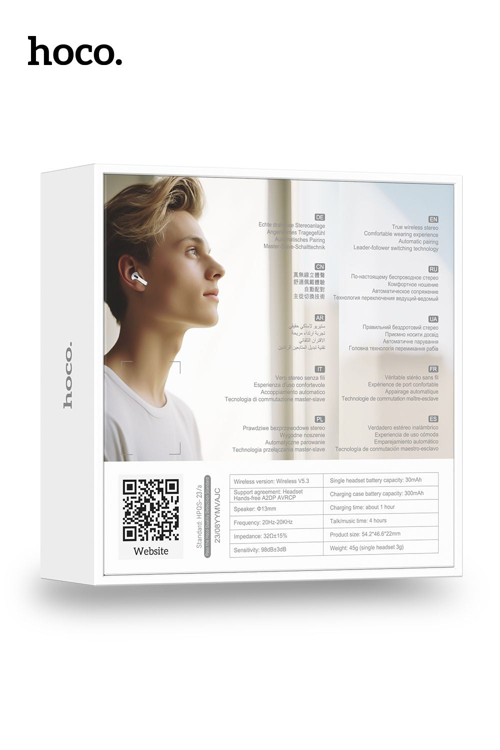 Hoco Bluetooth 5.3 TWS Wireless Earphones EW58