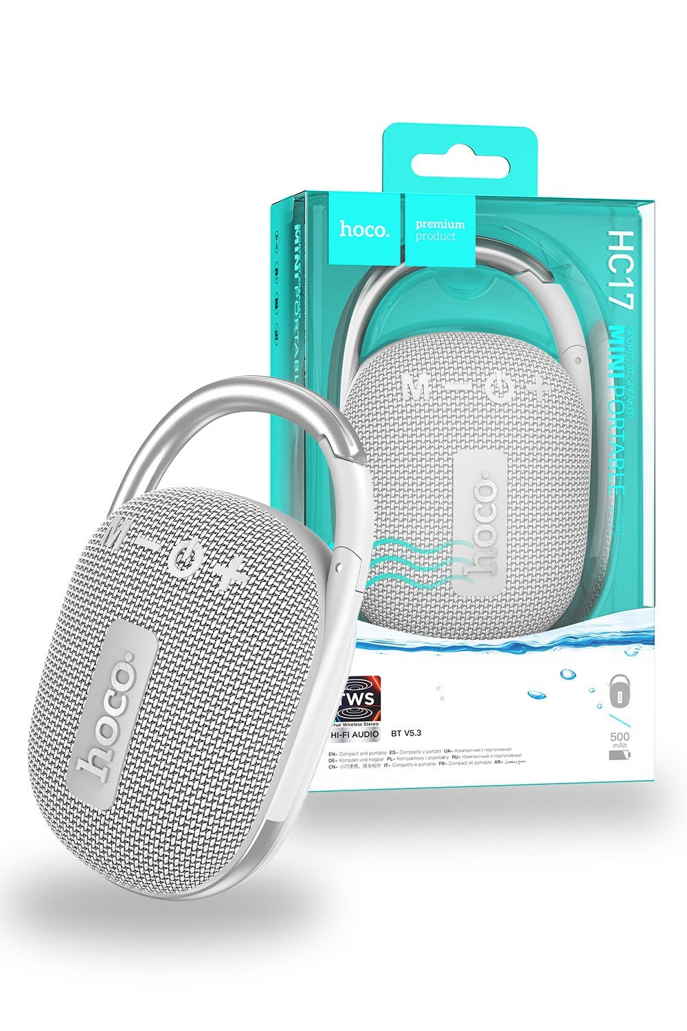 Hoco Bluetooth 5.3 Mini Portable Speaker HC17