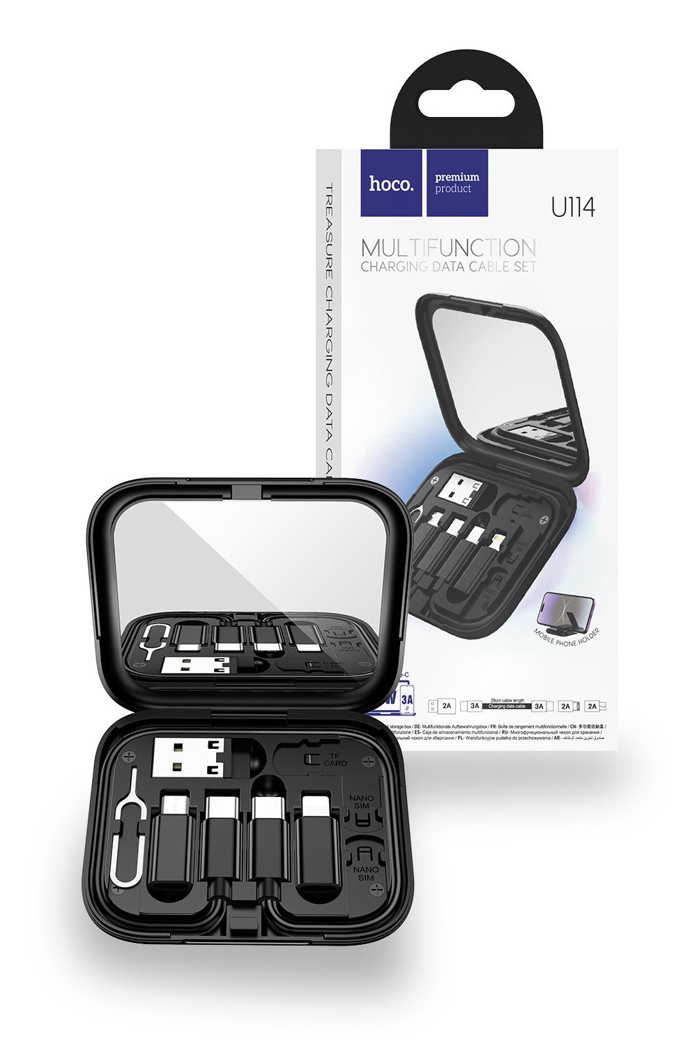Hoco Treasure Kit USB-C Lightning Adapter SIM U114