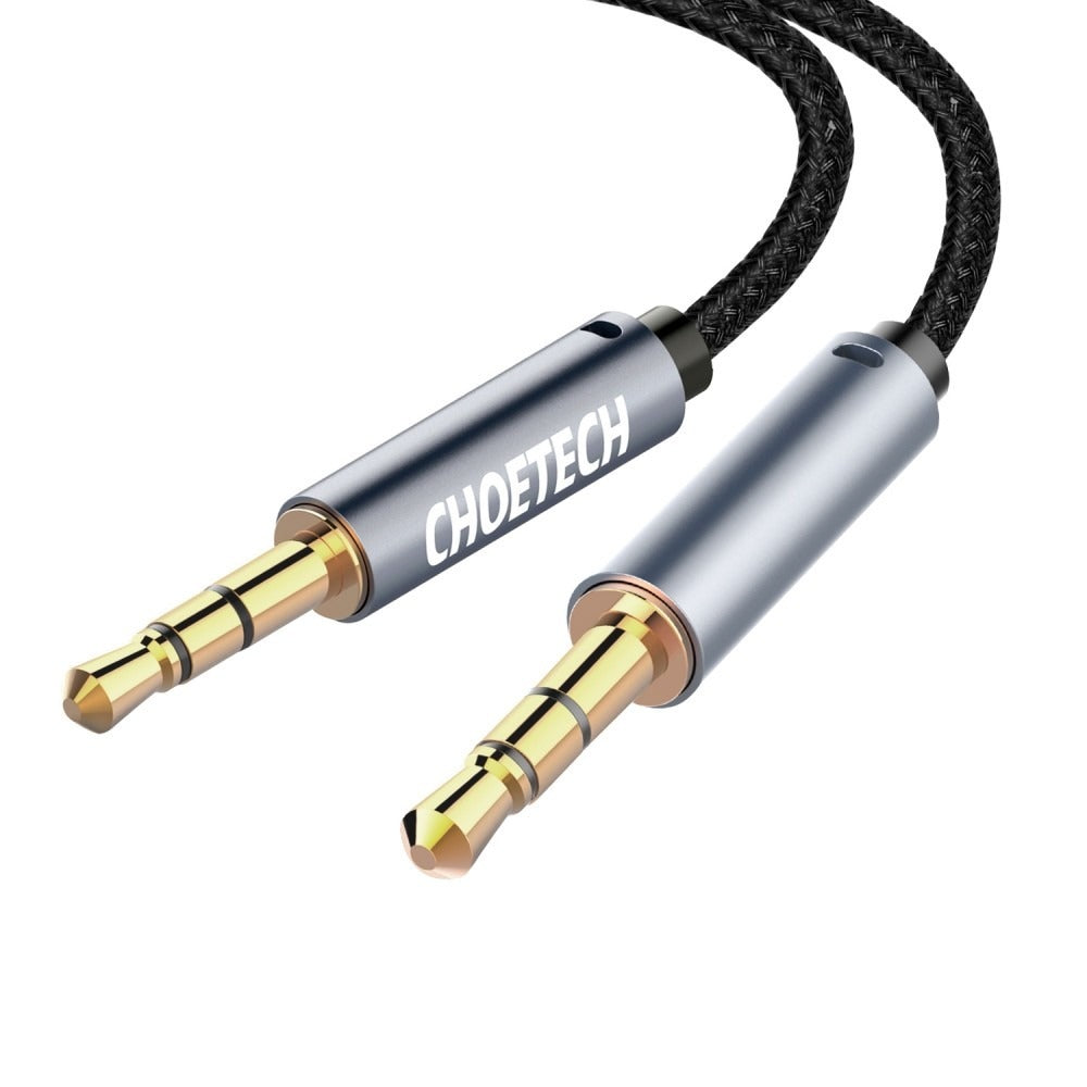 Choetech 3.5mm AUX Audio Cable Male to Male for Car and Speaker Audio - 1.2M