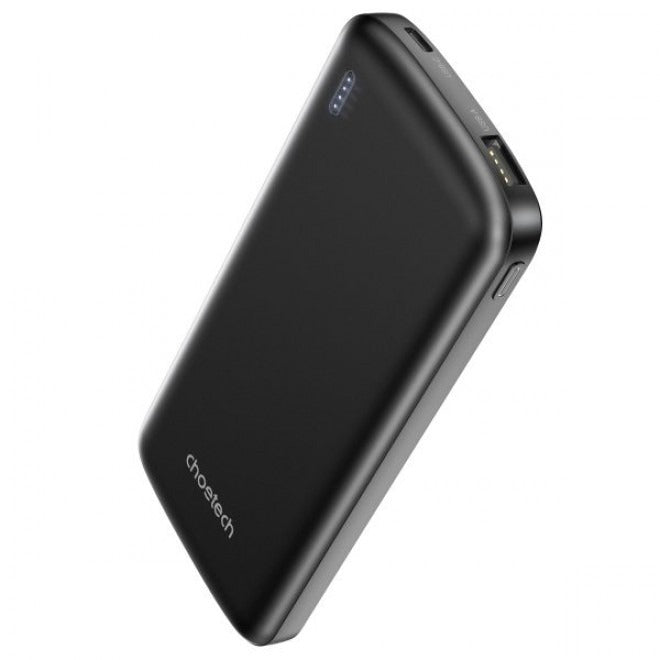 Choetech 10000mAh Ultra Slim Power Bank USB-C USB-A Dual Port Charger