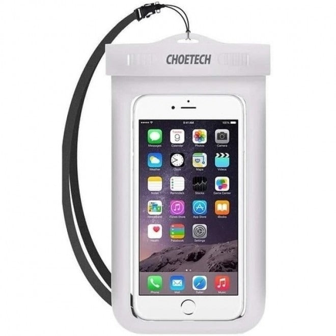 Choetech Waterproof Phone Pouch Diving Style Bag 8 Inch