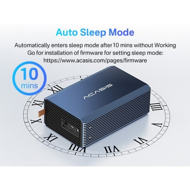ACASIS Dual Bay RAID Hard Drive Enclosure 2.5/3.5 Inch SATA USB 3.2 5Gbps Dock