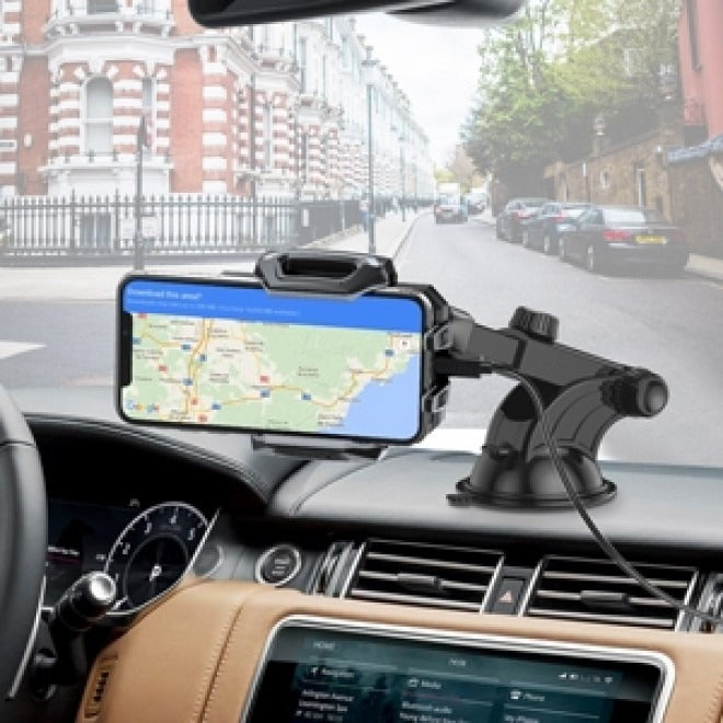 Choetech 15W Fast Wireless Car Charger Button Mount