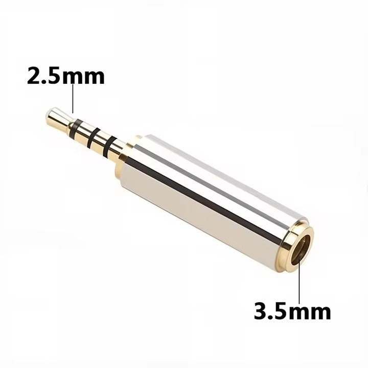 BENFEI 2.5mm Male to 3.5mm Female Stereo Audio Jack Adapter