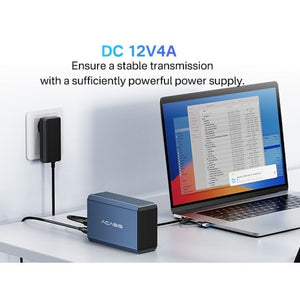 ACASIS Dual Bay RAID Hard Drive Enclosure 2.5/3.5 Inch SATA USB 3.2 5Gbps Dock