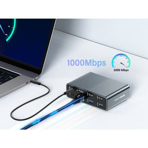 ACASIS 15 in 1 USB-C Docking Station Triple Display Dual HDMI DP for Laptop
