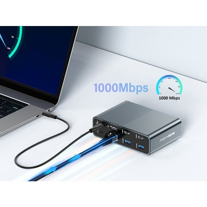 ACASIS 15 in 1 USB-C Docking Station Triple Display Dual HDMI DP for Laptop