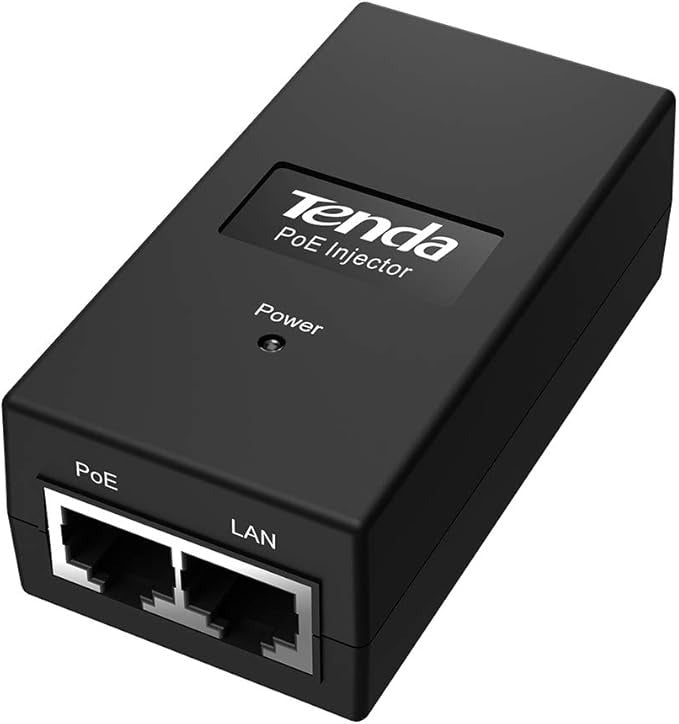 Tenda PoE15F 10/100Mbps PoE Injector for Network Cameras and Access Points