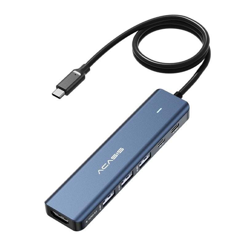 ACASIS 6 in 1 USB-C Hub 90W PD HDMI 3 USB-A USB-C 5Gbps for Laptop