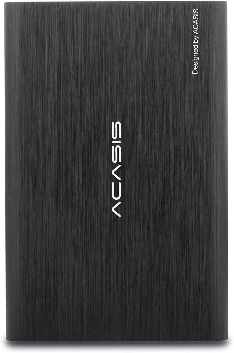 ACASIS 2.5 Inch SATA SSD HDD Enclosure USB 3.2 5Gbps Aluminium External Case