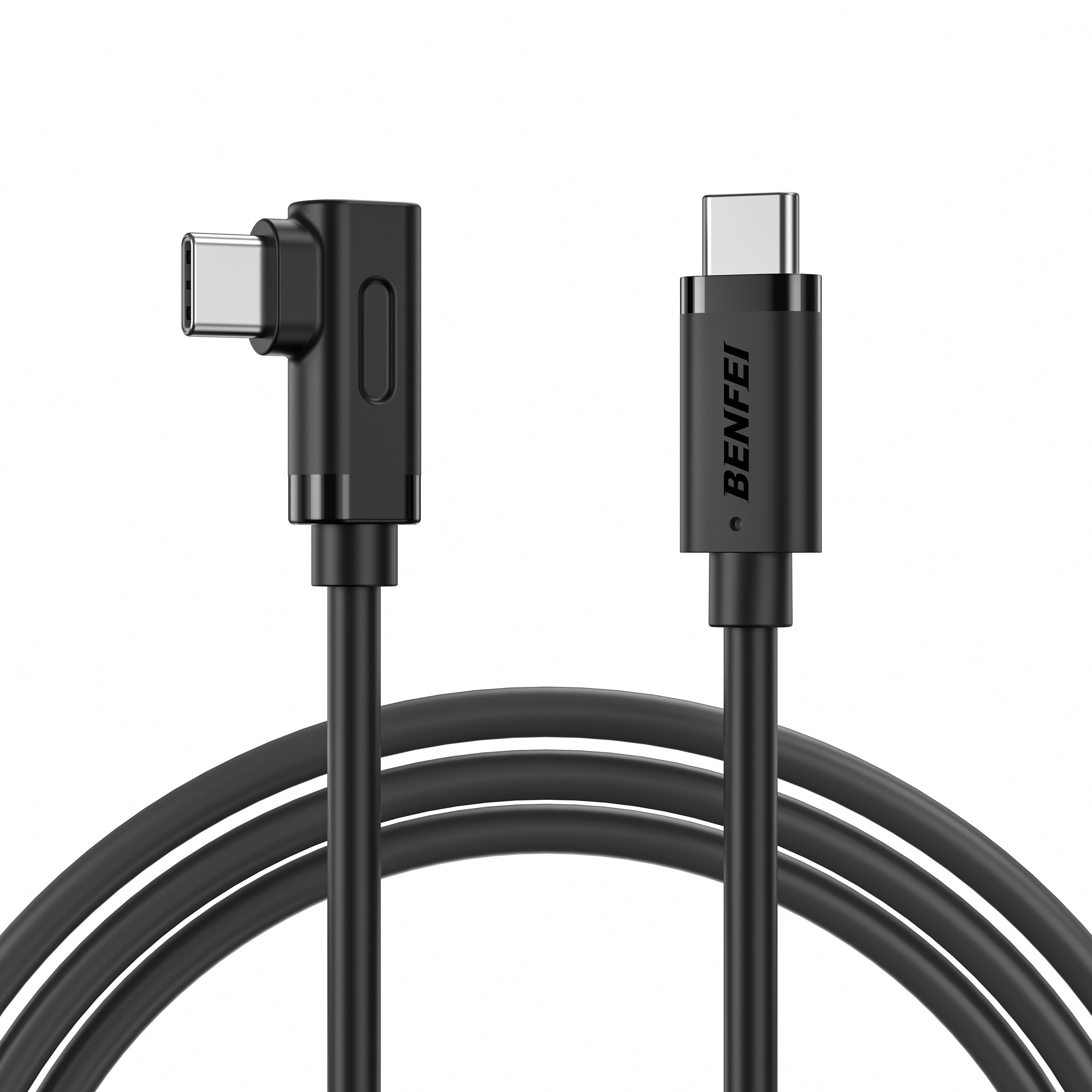 BENFEI USB-C to Right Angle USB-C 3A Fast Charging Cable 90 Degree