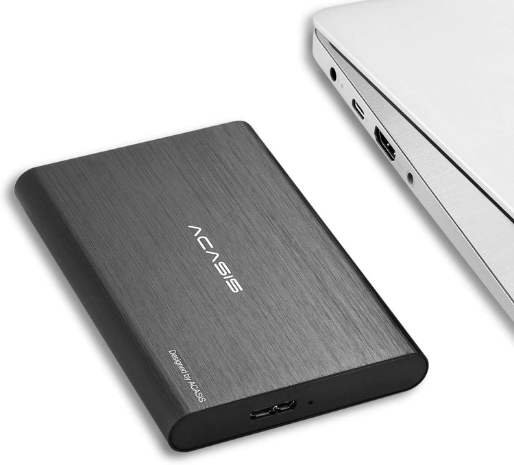 ACASIS 2.5 Inch SATA SSD HDD Enclosure USB 3.2 5Gbps Aluminium External Case