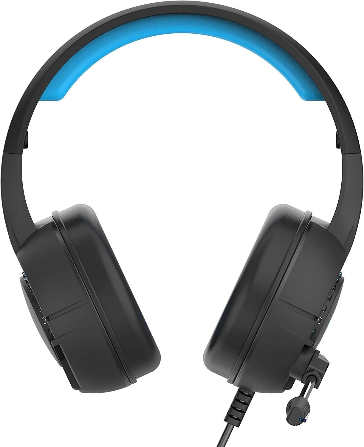 HP Wired Stereo Gaming Headset USB 3.5mm LED Mic for PC Laptop