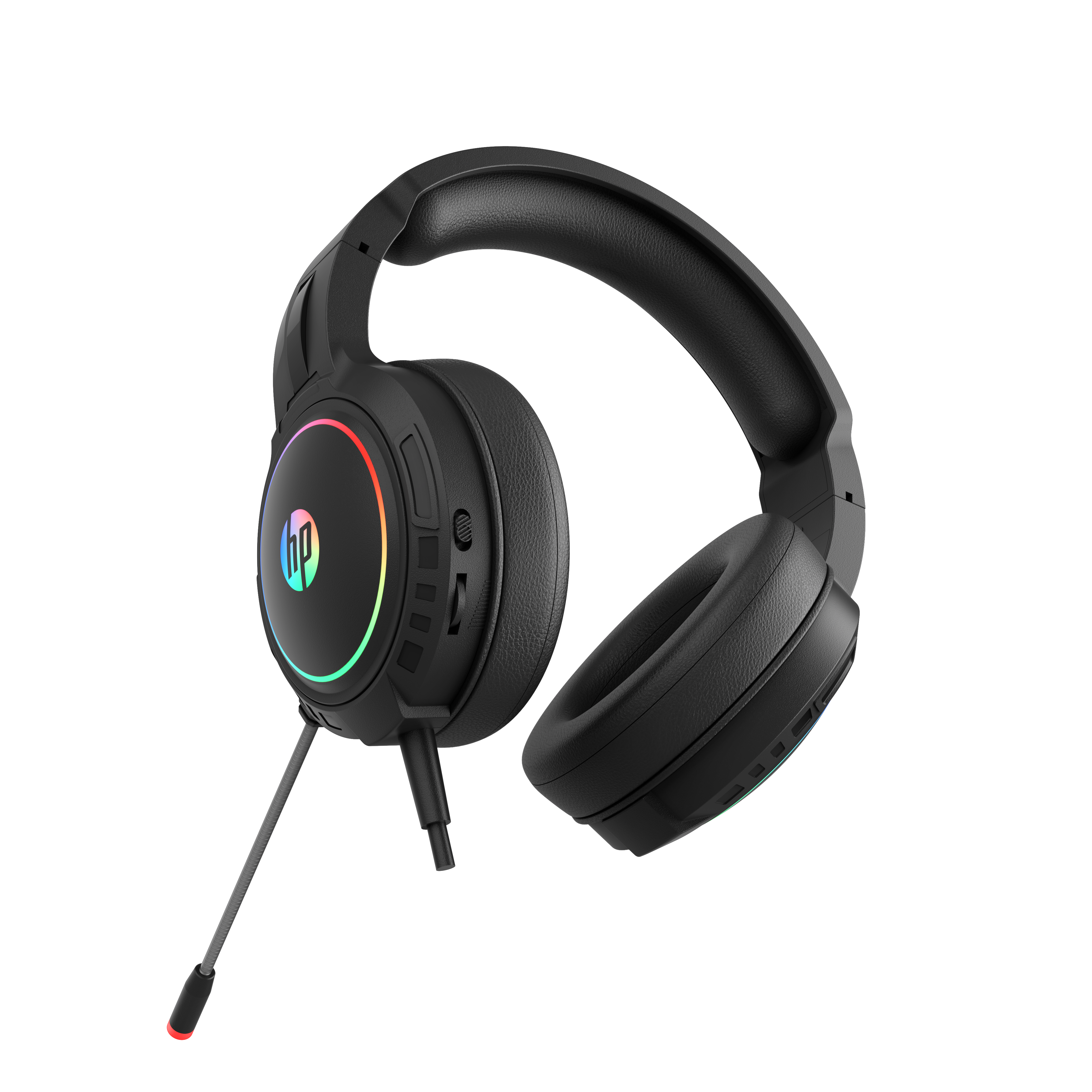 HP Wired USB 7.1 Surround Sound Gaming Headset RGB LED for PC Laptop