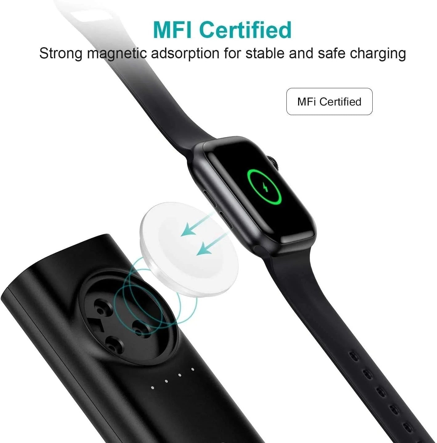 Choetech 2-in-1 Portable Apple Watch Wireless Charger Power Bank
