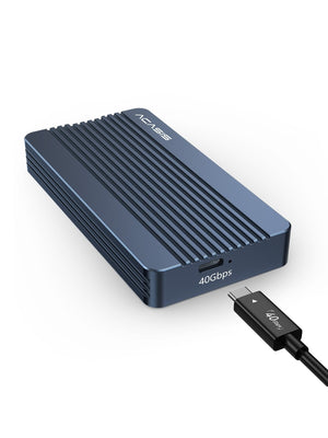ACASIS 40Gbps USB4 M.2 NVMe SSD Enclosure Thunderbolt 4/3 Compatible Tool-Free