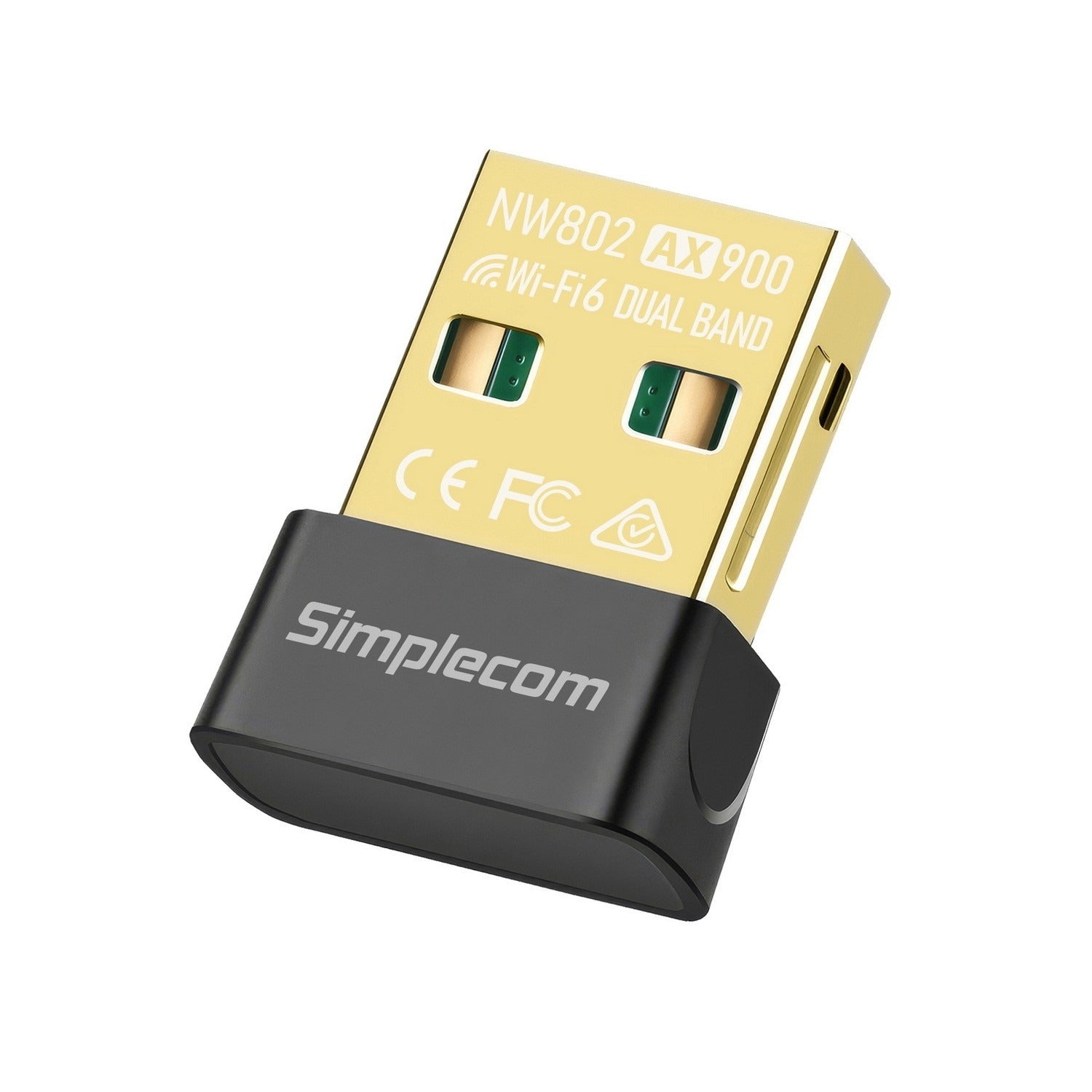 Simplecom AX900 Dual Band Wi-Fi 6 USB Nano Adapter NW802