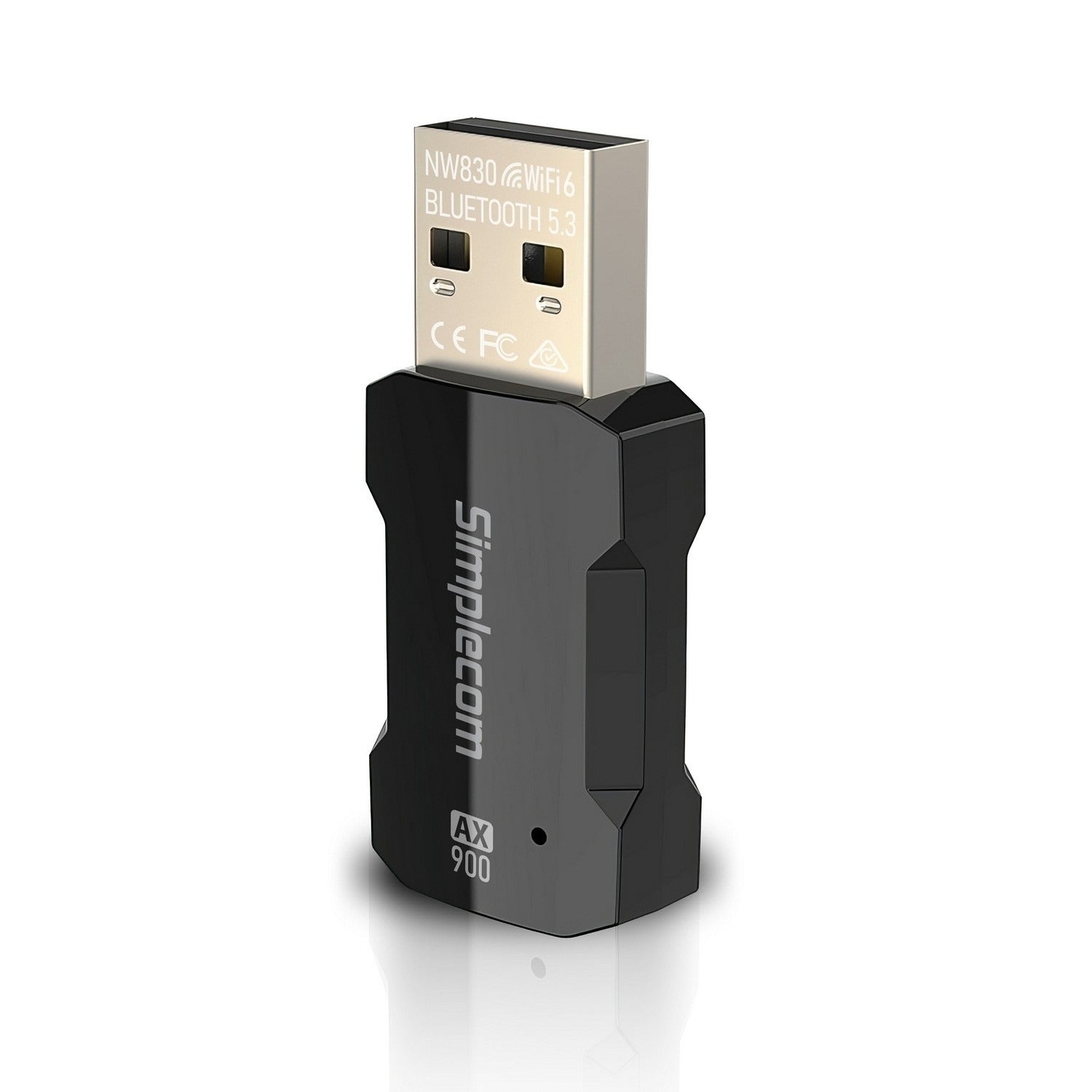 Simplecom Wi-Fi 6 and Bluetooth 5.3 USB Adapter Dual Band AX900 NW830