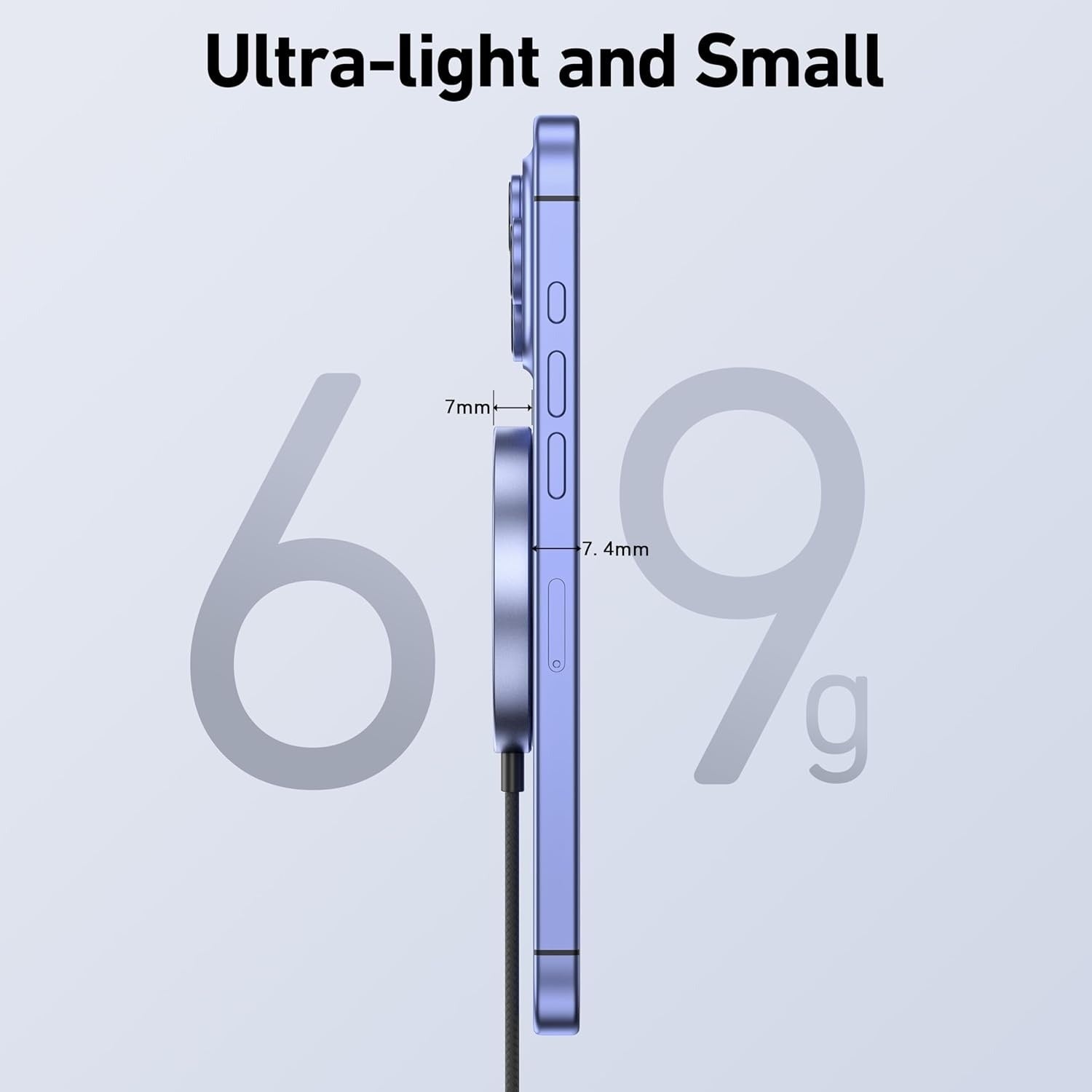 BENFEI Magnetic 15W Wireless Charger Stand Compatible with MagSafe