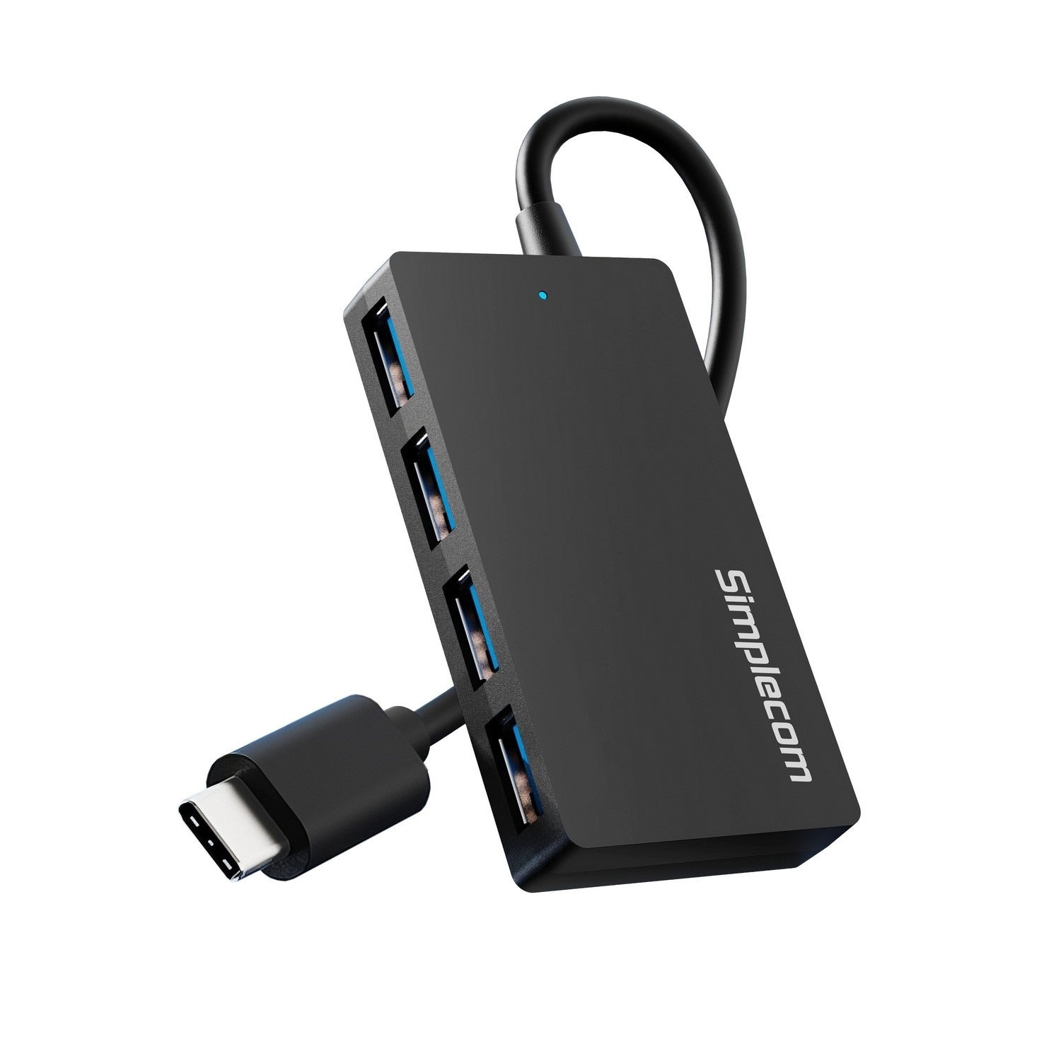 Simplecom 4 Port USB-A Hub USB-C to USB 3.2 Gen1 SuperSpeed CH350