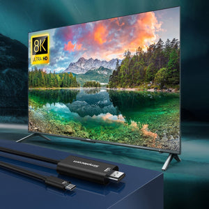 Simplecom DA324 USB-C to HDMI 2.1 Cable 2M HDCP 8K@60Hz