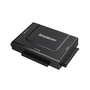 Simplecom SA492C SuperSpeed USB to 2.5", 3.5" & 5.25" SATA/IDE Adapter with Power Supply