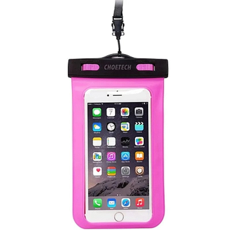 Choetech Waterproof Phone Pouch Diving Style Bag 8 Inch
