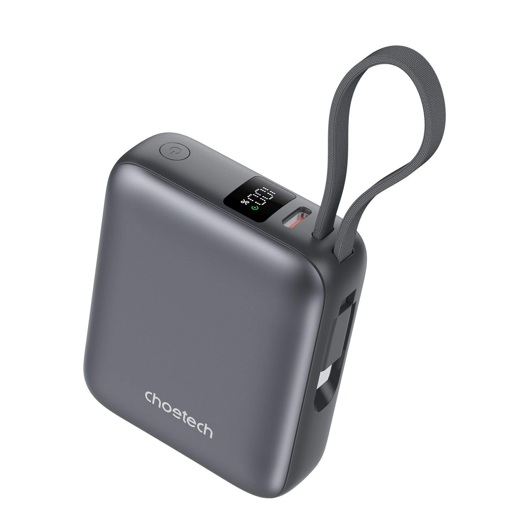Choetech 10000mAh 35W Mini Power Bank LED Display with USB-C Cable