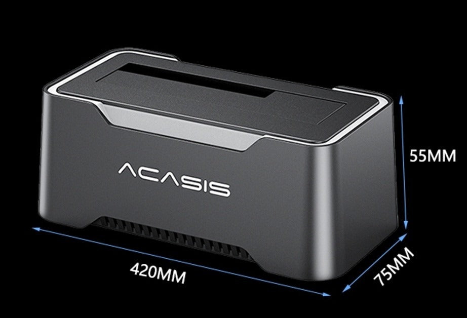 ACASIS 2.5/3.5 Inch SATA SSD HDD Docking Station for PC Laptop
