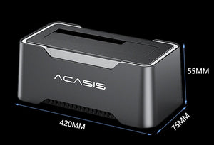ACASIS 2.5/3.5 Inch SATA SSD HDD Docking Station for PC Laptop