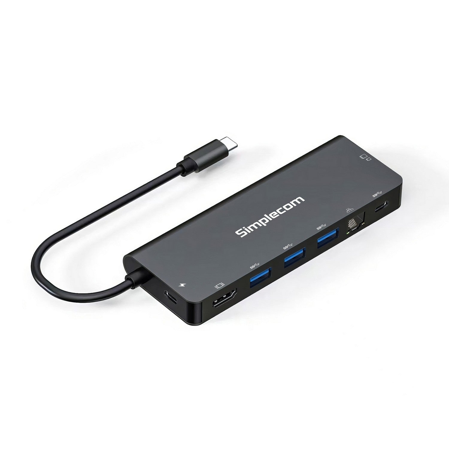 Simplecom 9-in-1 USB-C Multiport Docking Station with HDMI 2.0 CHT590