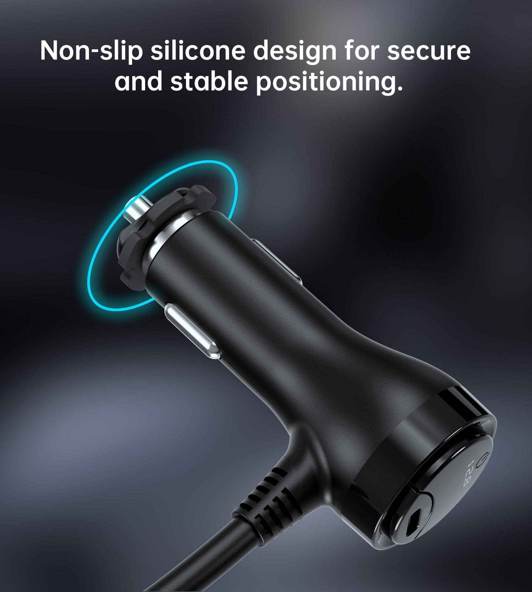 Choetech 78W 3-in-1 Car Charger Cigarette Lighter Splitter USB-C QC3.0