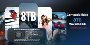 ACASIS M.2 NVMe SSD Enclosure USB-C 10Gbps with Cooling Fan Aluminium Case