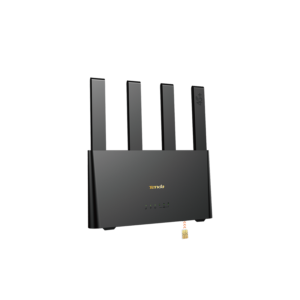 Tenda 4G08 AC1200 Dual-Band 4G LTE Wi-Fi Router with SIM Slot