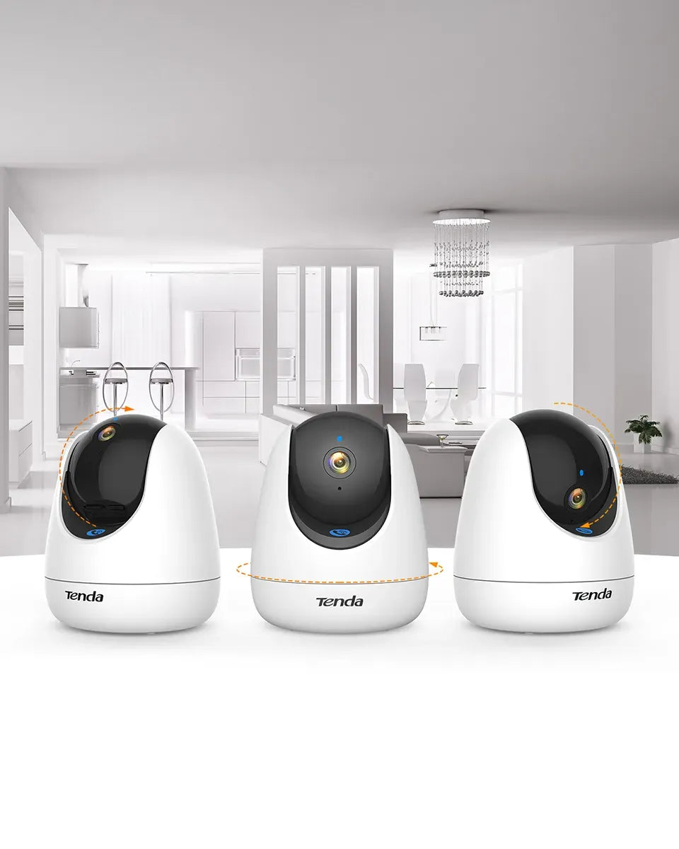 Tenda RP3 Pro 3MP HD Wireless Pan Tilt Security Camera with Wi-Fi 6
