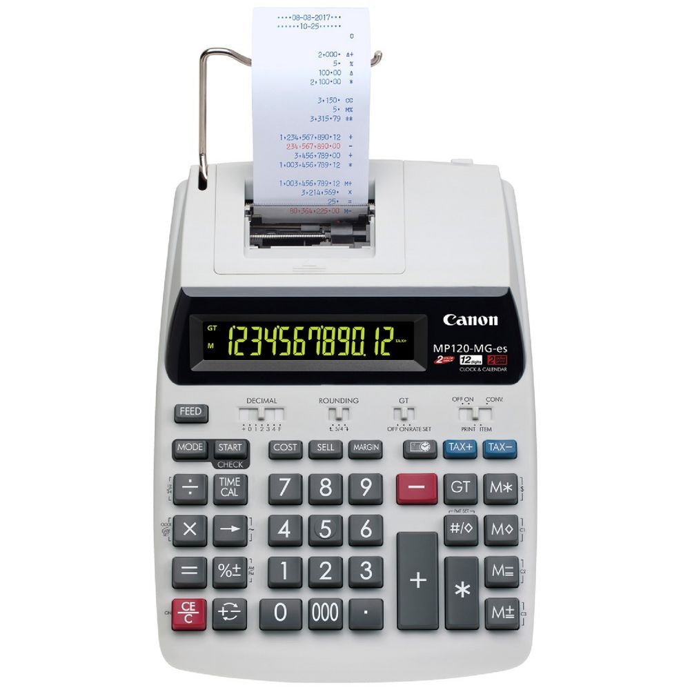 Canon Desktop Calculator 12 Digit Business Office Calculator MP120-MGII