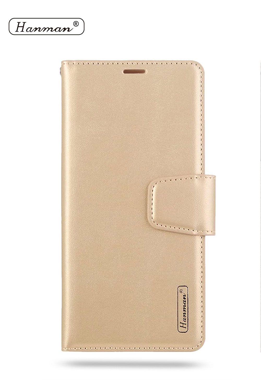 Hanman Samsung Galaxy A06 Premium Leather Wallet Flip Case with Card Slots