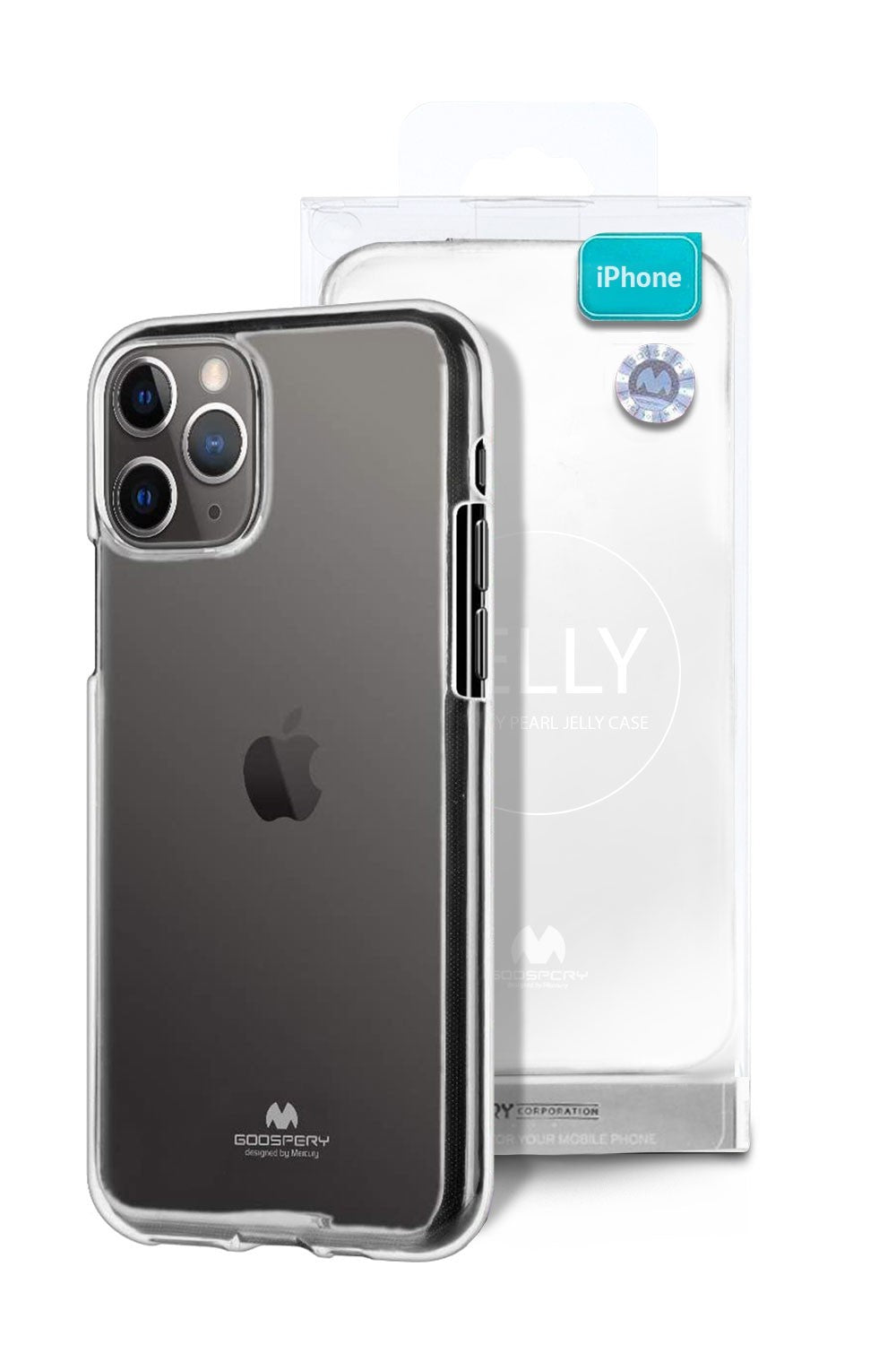 Goospery Mercury iPhone 12 Pro Max Silicone Transparent Case