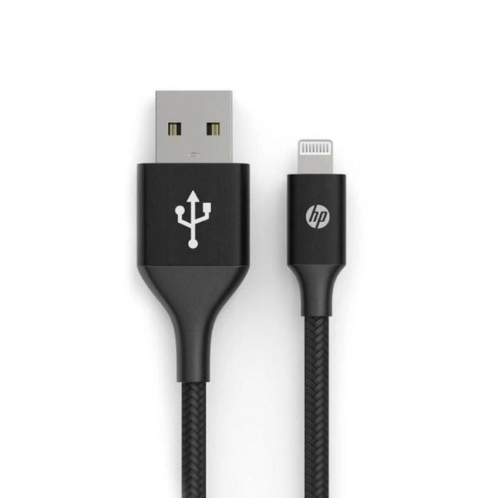 HP MFi Certified Lightning to USB Charging Braided Cable for iPhone iPad Charger - 1M