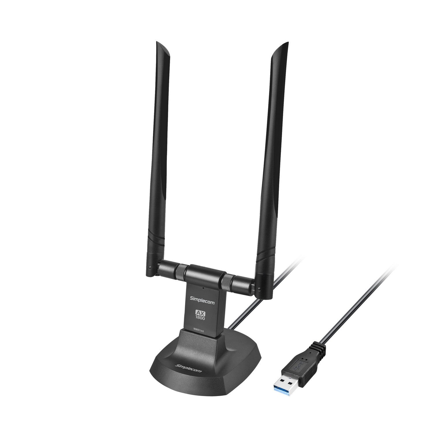 Simplecom AX1800 WiFi 6 Dual Band 802.11ax USB 3.0 Adapter