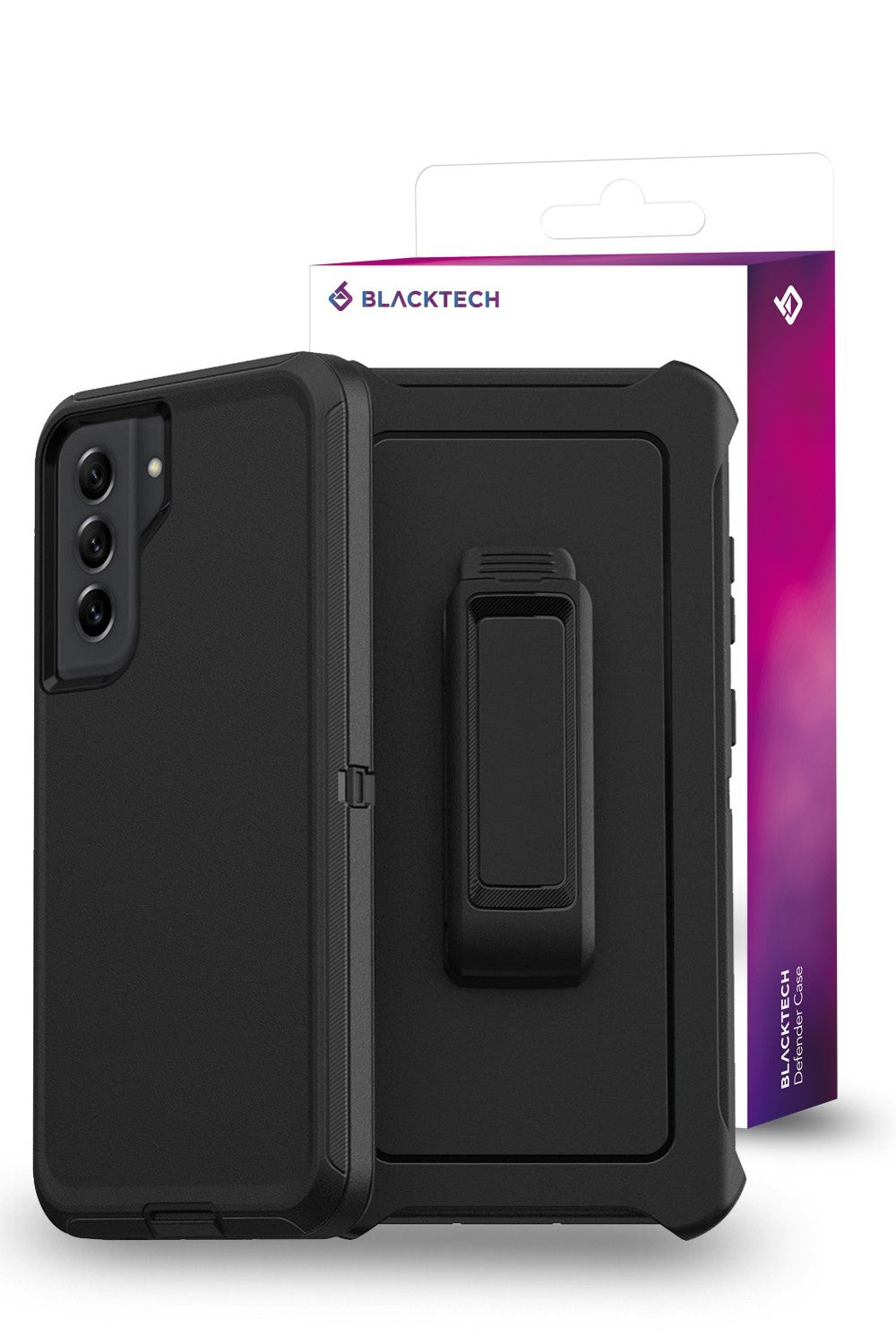 Blacktech Samsung Galaxy A54 Defender Heavy Duty Shockproof Case