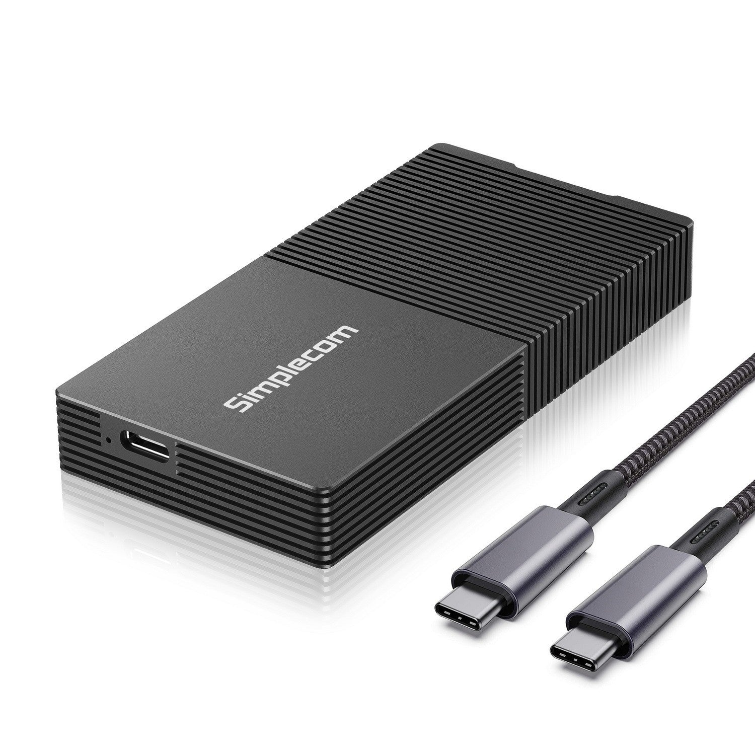 Simplecom USB4 to NVMe M.2 SSD USB-C Enclosure Aluminium Case 40Gbps