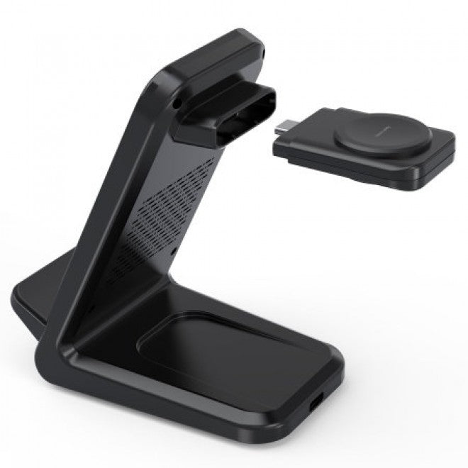 Choetech Wireless Charging Fast Charge Dock Station for iPhone, Airpods & Apple / Samsung Watch