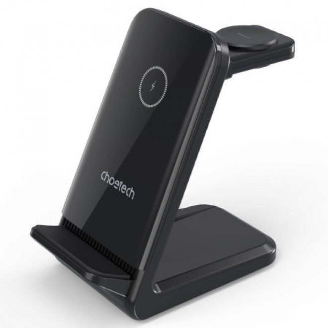 Choetech Wireless Charging Fast Charge Dock Station for iPhone, Airpods & Apple / Samsung Watch