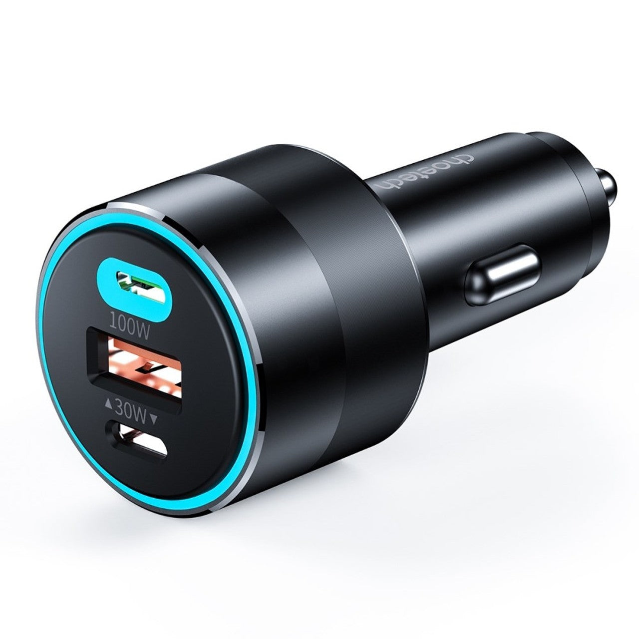 Choetech 130W 3 Port USB-C Car Charger Fast Charge Adapter