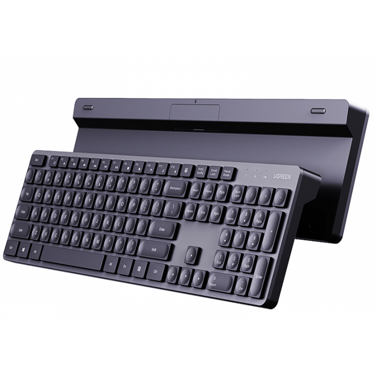 UGREEN Keyboard Wireless 2.4G Ergonomic 104 Keys for Computer Laptop PC